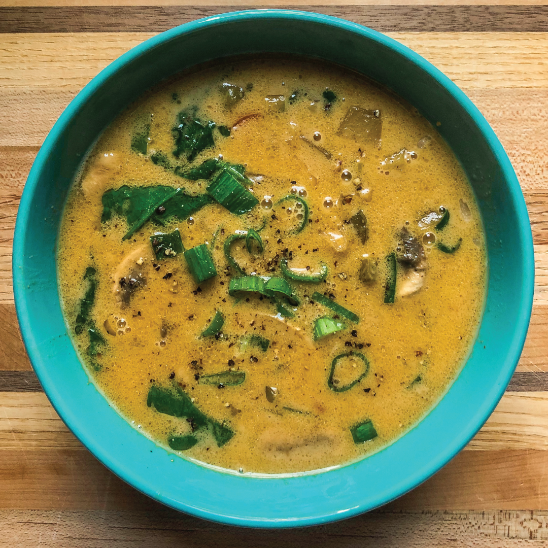 veggie coconut curry